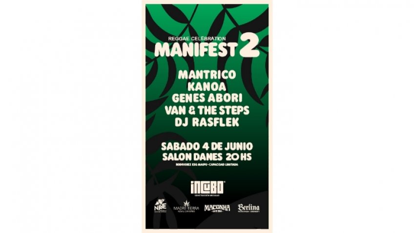 Manifest 2, la fiesta de música y cultura reggae de las sierras